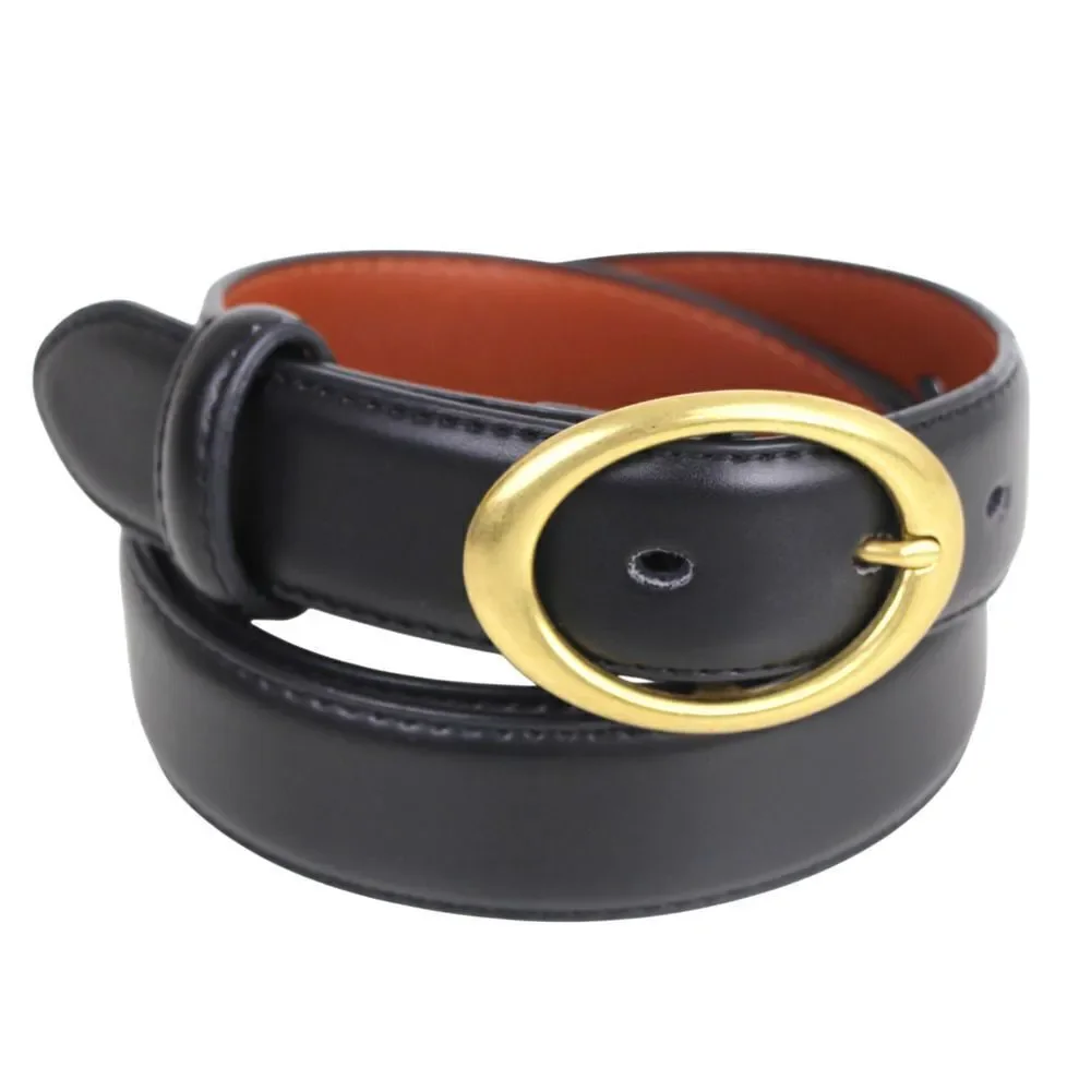 Chaoren BLACK REAL LEATHER 1 1/8